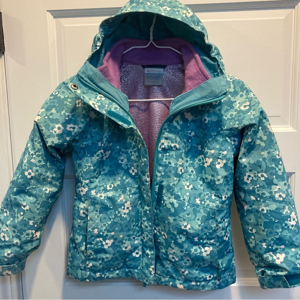 Columbia 3 in 1 snow ski jacket